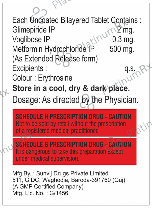 Voglimend-GM 3 SR Tablet