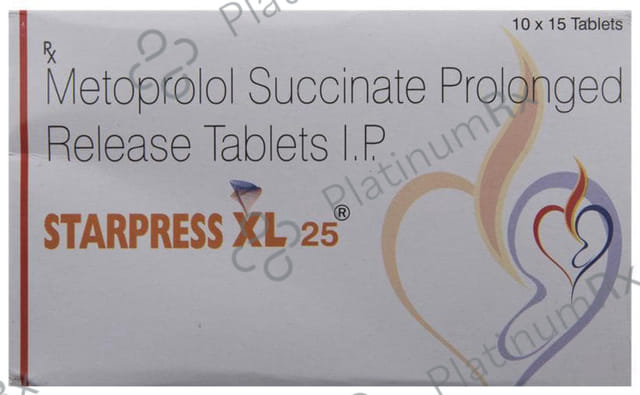 Starpress XL 25mg Tablet 15s