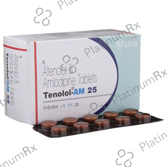 Tenolol AM 2.5/25 Tablet 10s