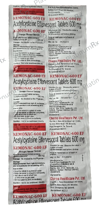 Kemonac 600 EF Tablet Orange