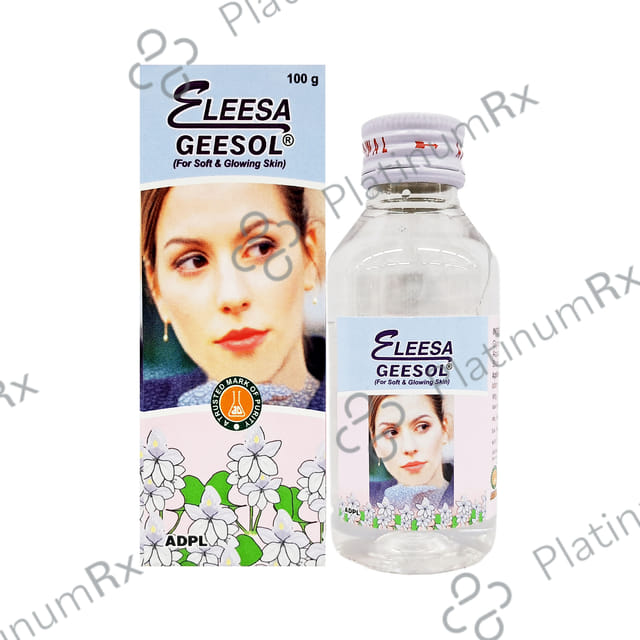 Eleesa Geesol Glycerin Aqua and Rose