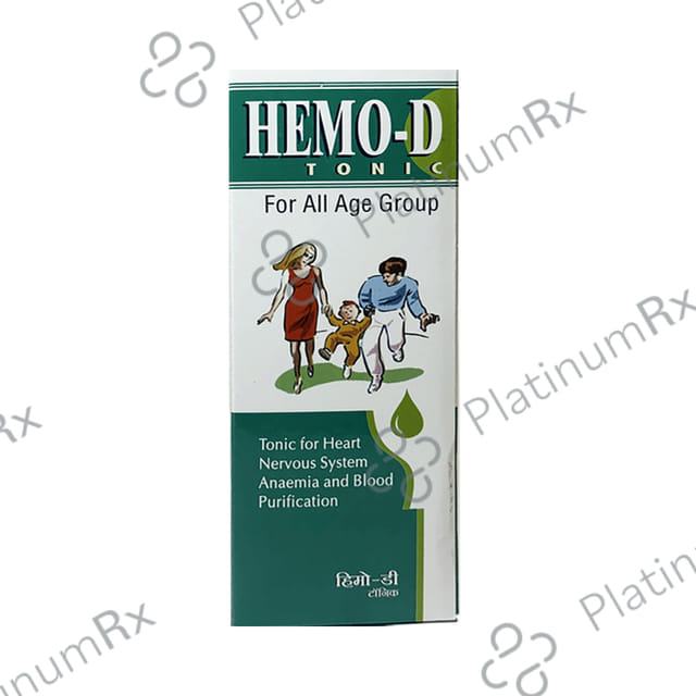Drugs Lab Hemo-D Tonic