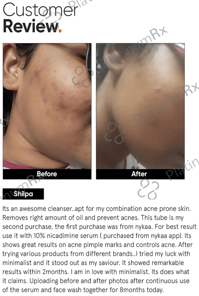 Minimalist 2% Salicyclic Acid + LHA Cleanser 100ml