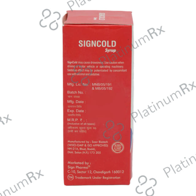 Signcold Syrup