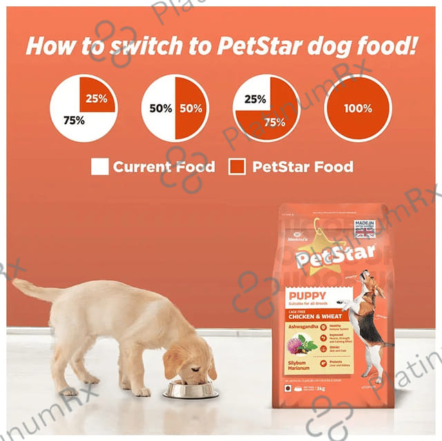 Petstar Puppy Dry Dog Food Chicken & Wheat BOGO