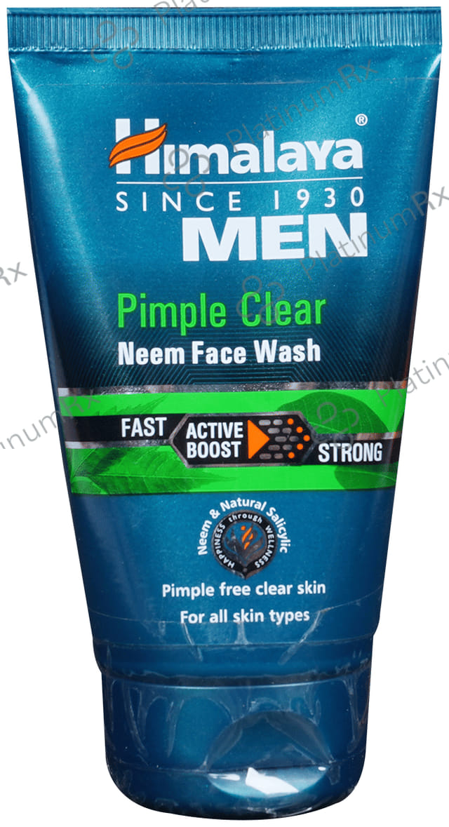 Himalaya Men Pimple Clear Neem Face Wash 100ml