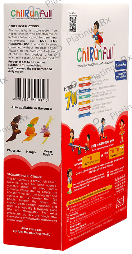 ChilRunfull 2+ Drink For Children’s Growth and Development Vanilla 400 gm