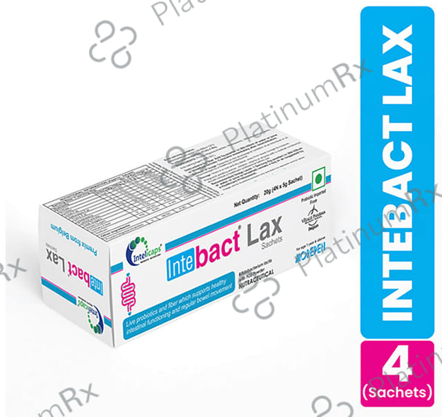 Intebact Lax Sachet (5gm Each)