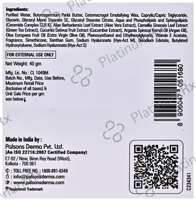 Renewderm HA Face Cream 40gm