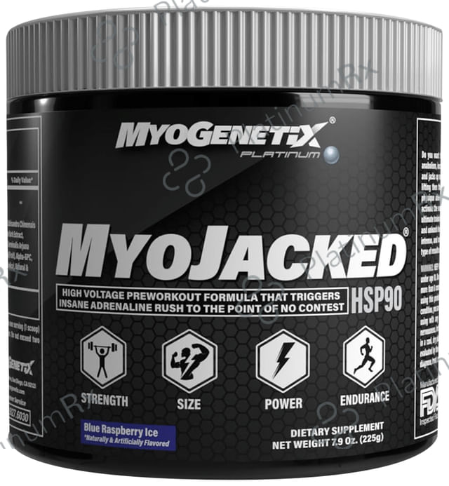 Myogenetix Myojacked Pre-workout Platinum Series Powder