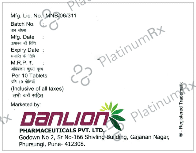 Dansartan 40mg Tablet 10s