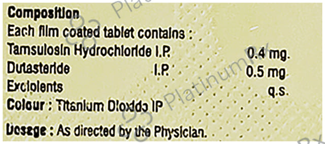 Temsunol D 0.5/0.4mg Tablet 10s