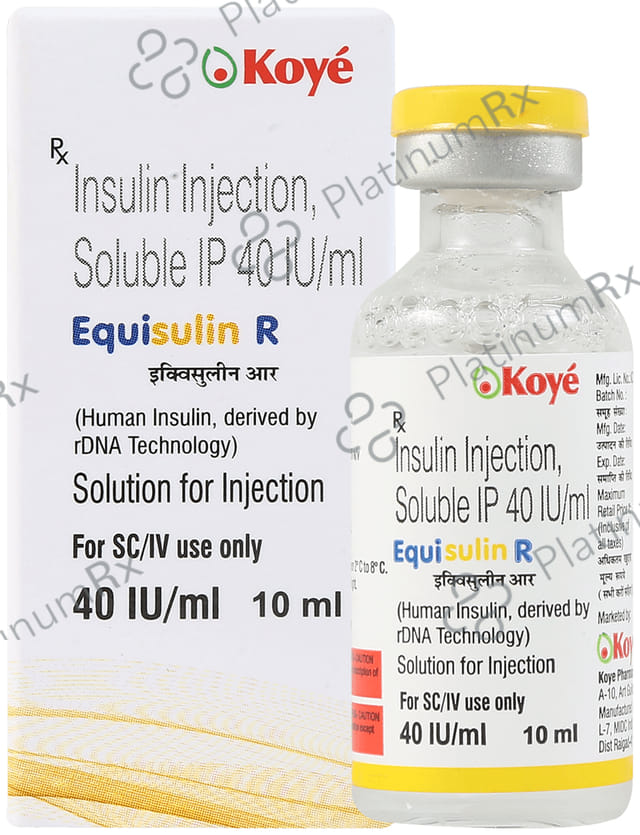Equisulin R (40 IU/ml) (1*10ml Vial)