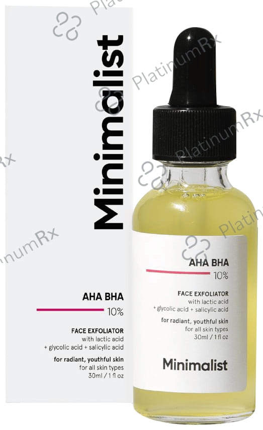 Minimalist 10% AHA BHA Face Exfoliator 30ml