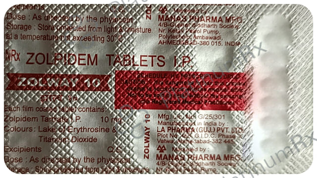 Zolway 10mg Tablet 10s