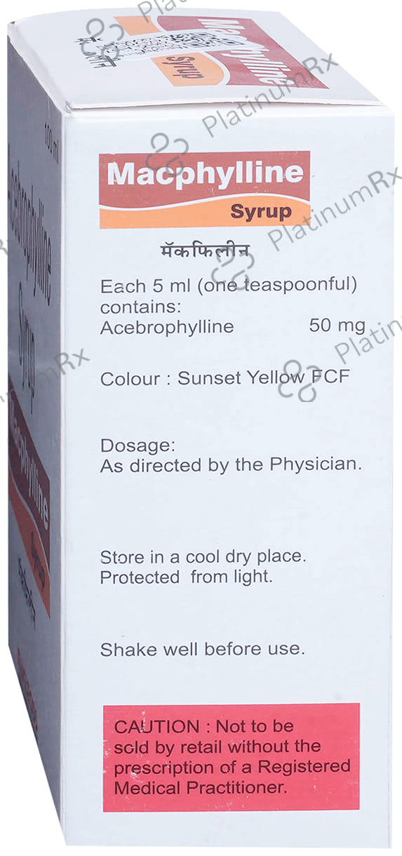 Macphylline 50mg/5ml Syrup