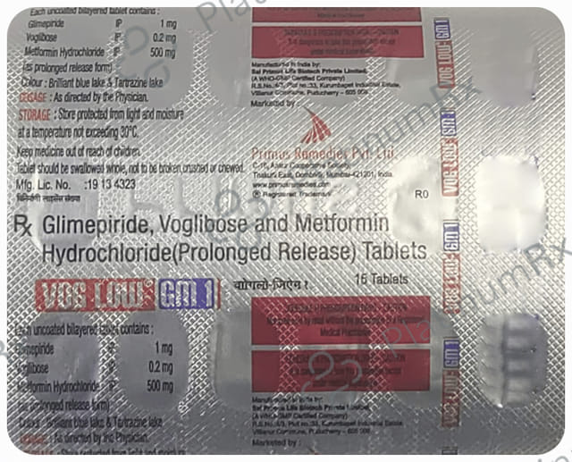 Vog Low GM1 1/500/0.2mg Tablet PR 15s