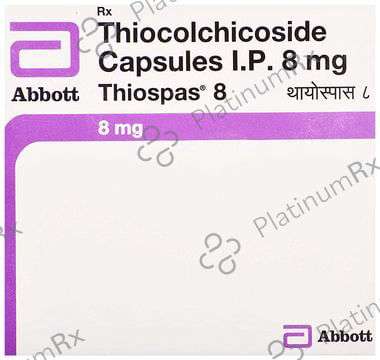 Thiospas 8mg Capsule 10s