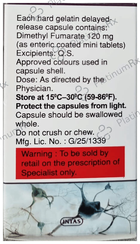 Dyfira 120mg Capsule DR 14s