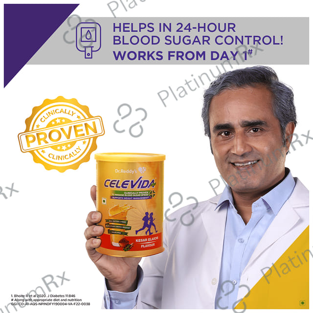 Celevida Kesar Elaichi Sugar Free Powder 200gm