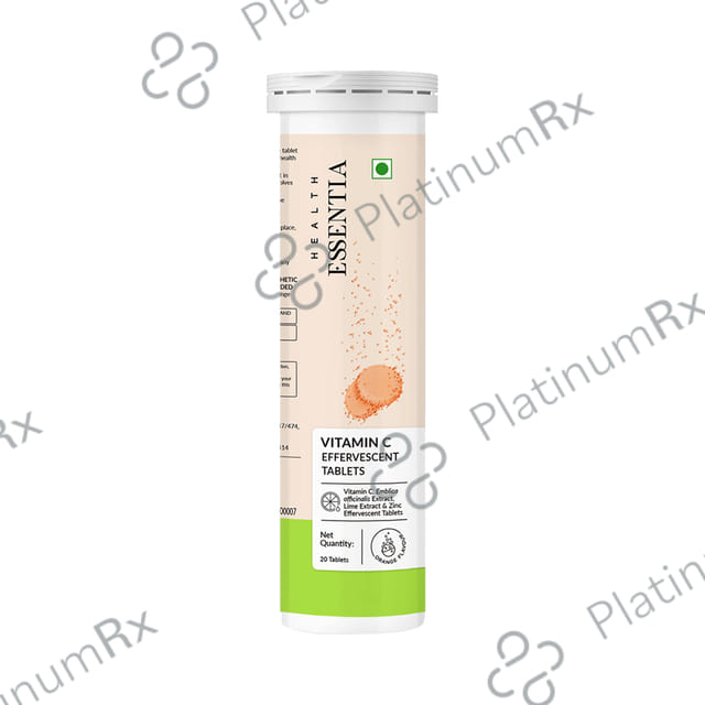 Health Essentia Vitamin C Effervescent Tablet Orange