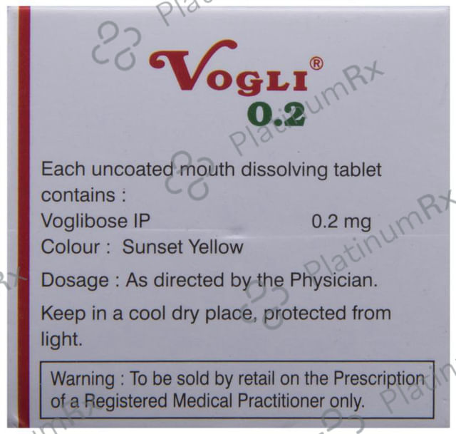 Vogli 0.2mg Tablet MD 10s
