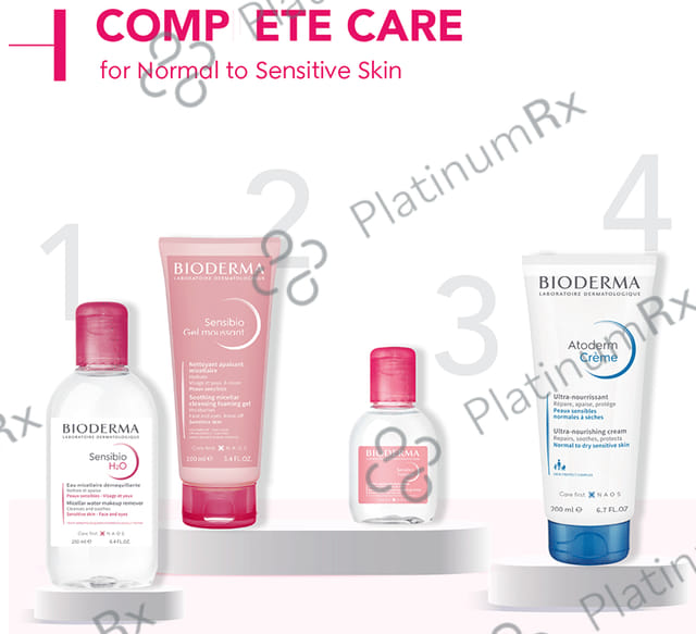Bioderma Sensibio H2O Make-up Removing Micellar Water & Cleanser - For Sensitive Skin 100 ml
