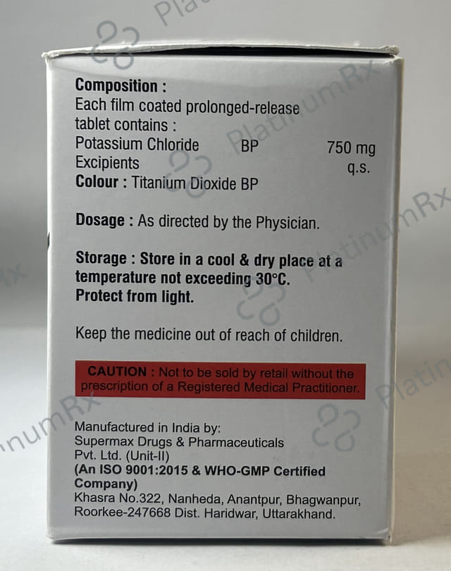 Potkem 750mg Tablet 10s