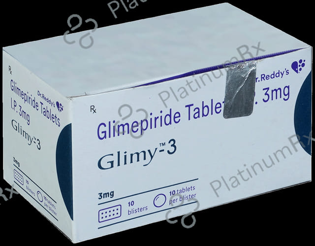 Glimy 3mg Tablet 10s