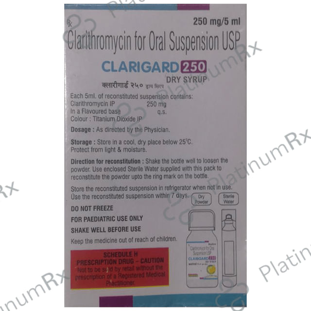 Clarigard 250mg Dry Syrup Banana 30ml