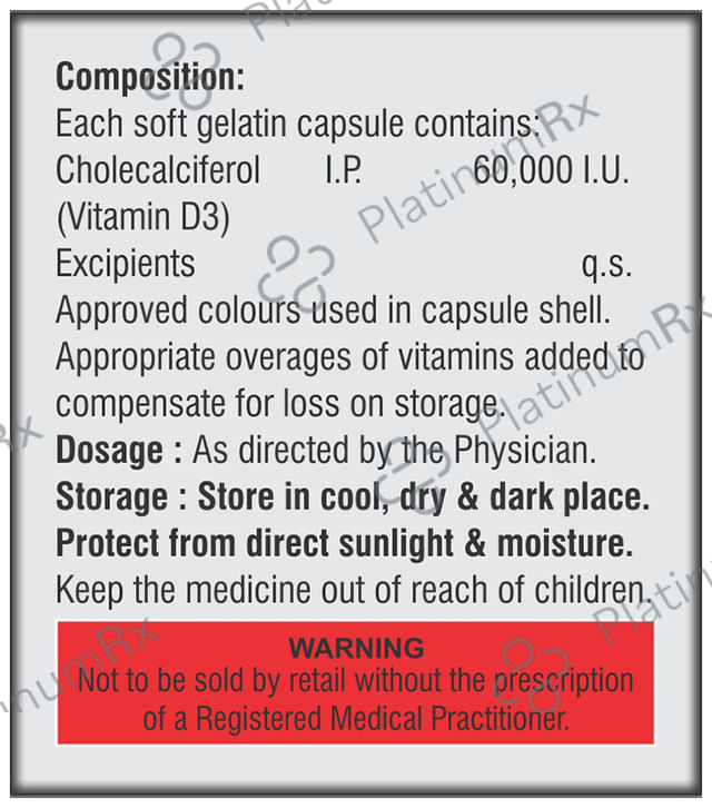 Calcisafe-D3 Softgel Capsule