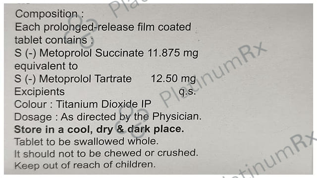 Metpure XL 12.5mg Tablet 10s