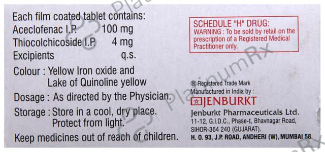 Zix MR 100/4mg Tablet 10s