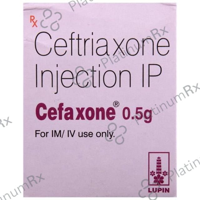Cefaxone 0.5gm Injection 5ml
