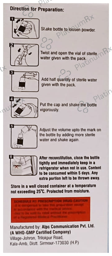 Insupod 50 Dry Syrup