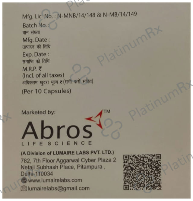 Abroflex 150mg Capsule 10s