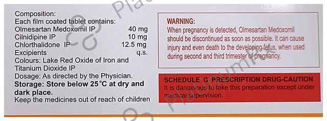 Olmin Trio 12.5/10/40mg Tablet 15s