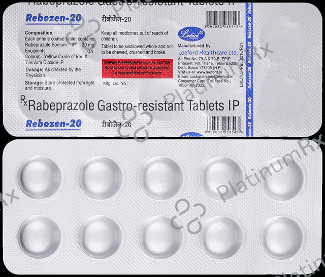 Rebozen 20mg Tablet
