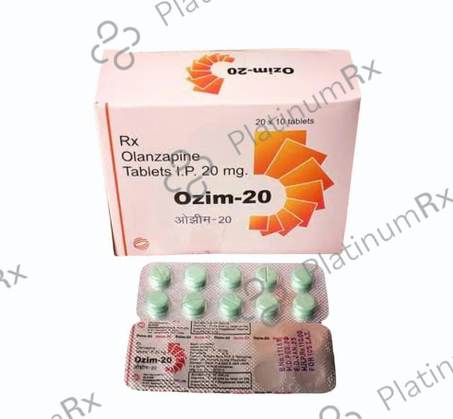 Ozim 20mg Tablet 10s