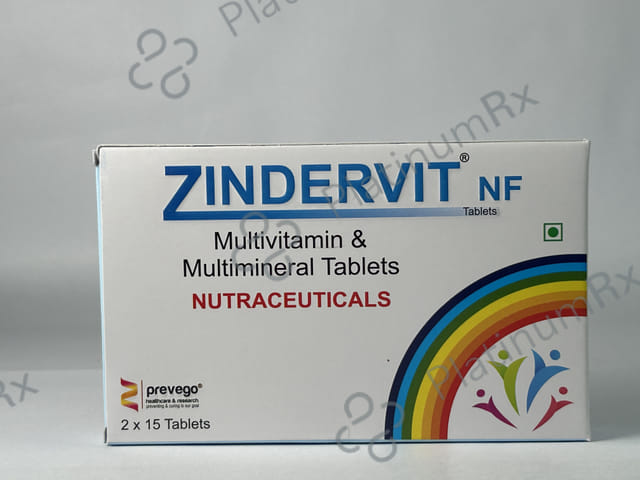 Zindervit NF Tablet 15s
