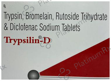 Trypsilin D Tablet 10s