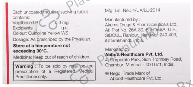 PPG MD 0.3mg Tablet 10s