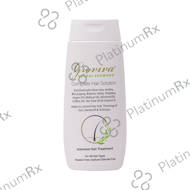 Groviva Complete Hair Solution Herbal Shampoo (100ml Each) 1 Bottle