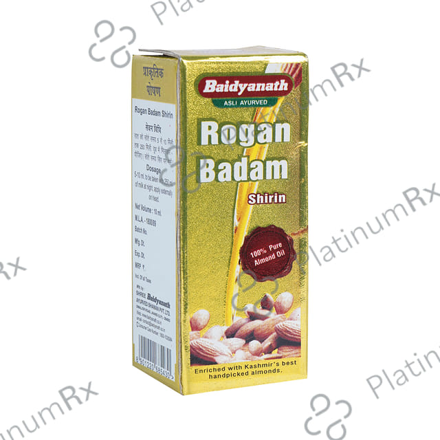 Baidyanath (Jhansi) Rogan Badam Shirin 10 ml