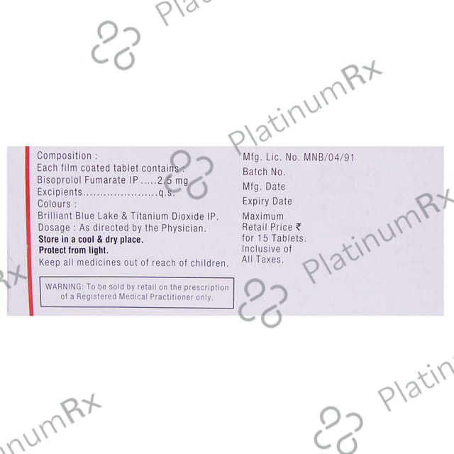 Corbis D 2.5mg Tablet 15s