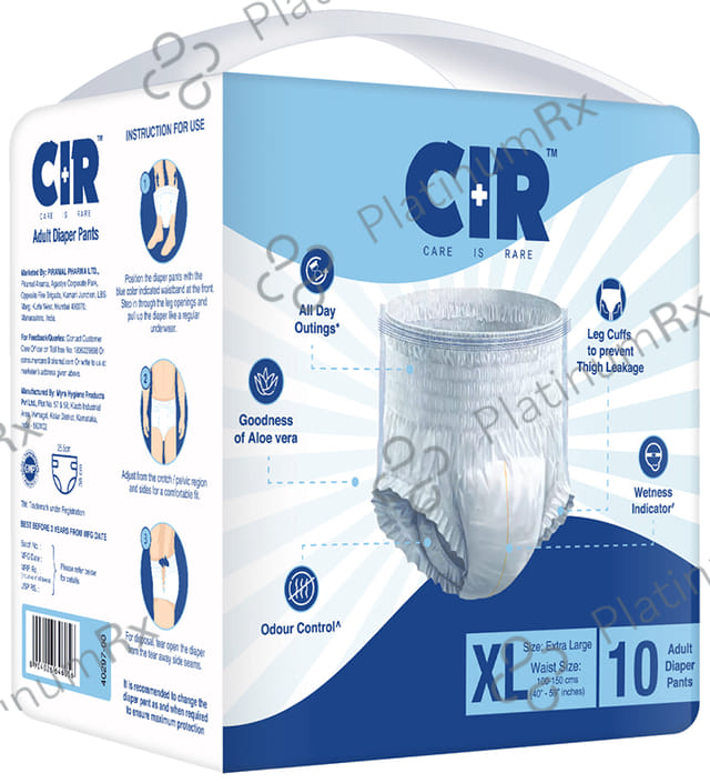 CIR Adult Diaper Pants XL 10s