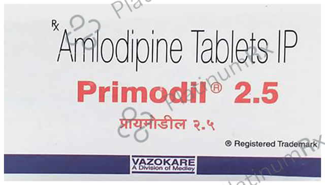 Primodil 2.5mg Tablet 10s