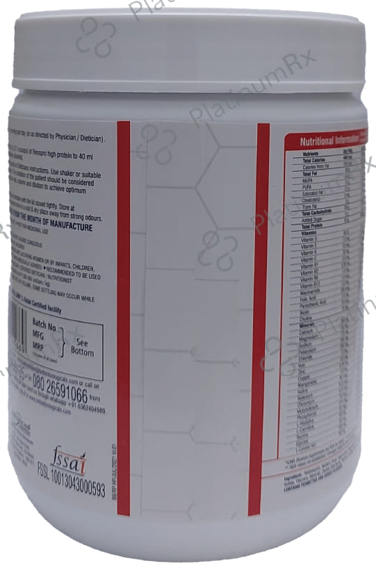 Reno Pro HP Vanilla Flavour Powder 400gm