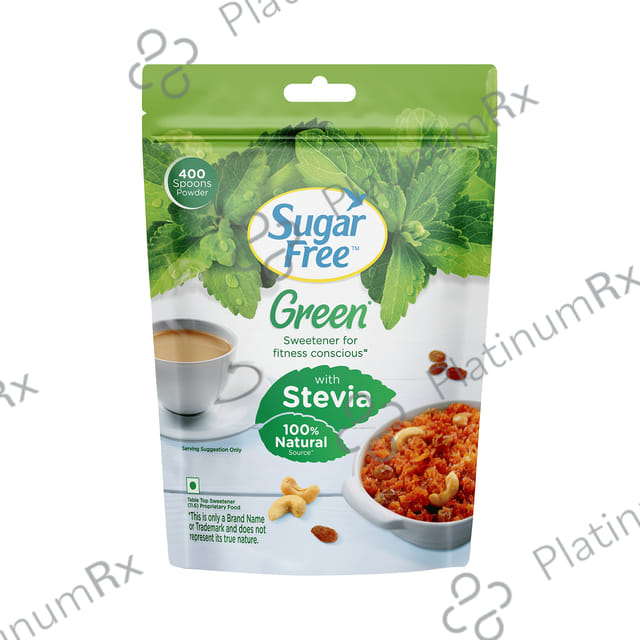 Sugar Free Green Stevia Sweetener Powder 400 gm