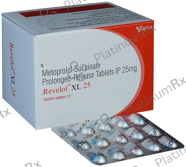 Revelol 25mg XL Tablet PR 15s
